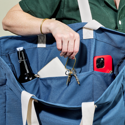 The Everything Everywhere Bag (Azure)