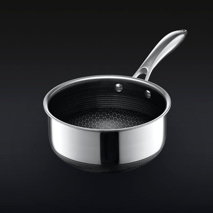 Hybrid Saucepan With Lid, 2-Qt