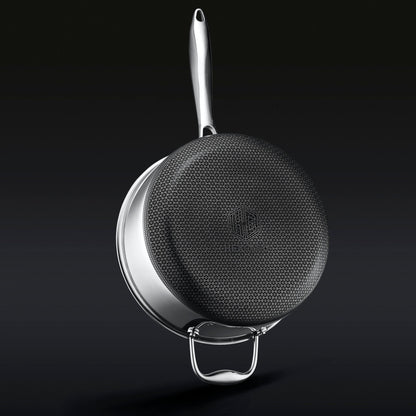 Hybrid Saucepan with Lid, 5-Qt