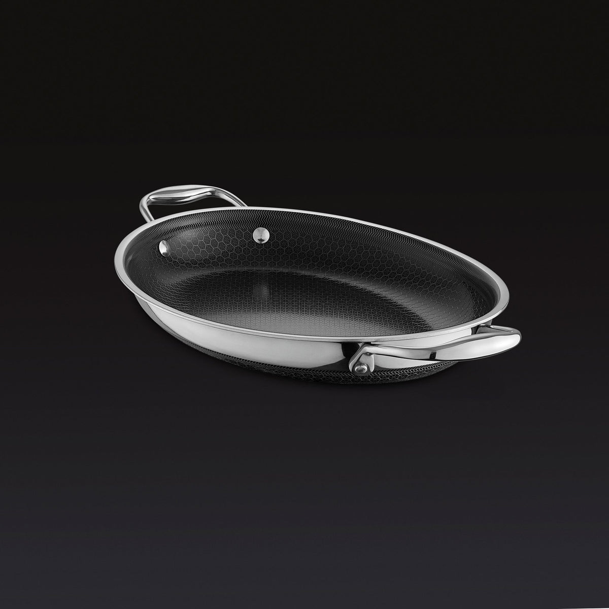 Hybrid Oval Roasting Pan, 9” x 12.5”